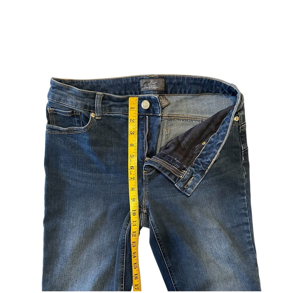 Chicos So Lifting Straight Denim Jeans Womens 8 (Chicos Size 1) Blue Mid-Rise - Picture 7 of 16